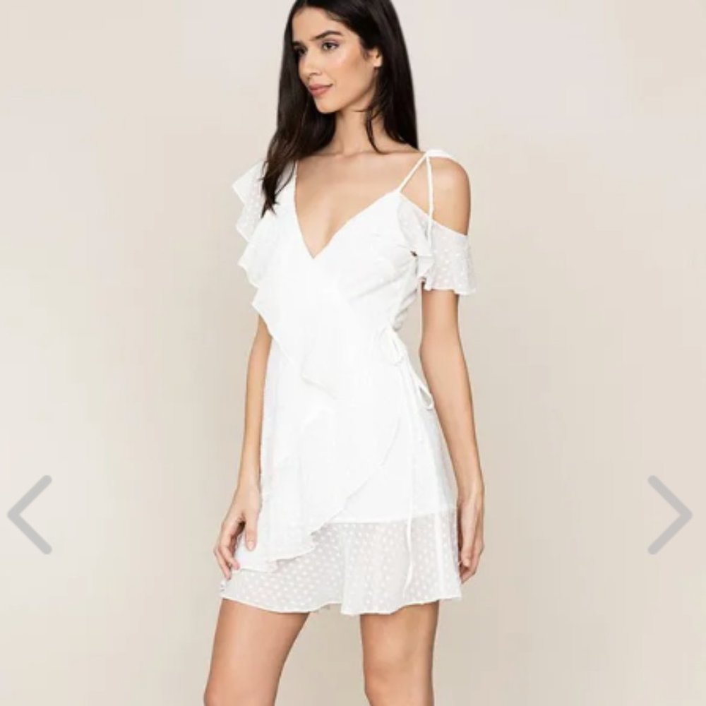 Yumi Kim Sheer Bliss Wrap Dress